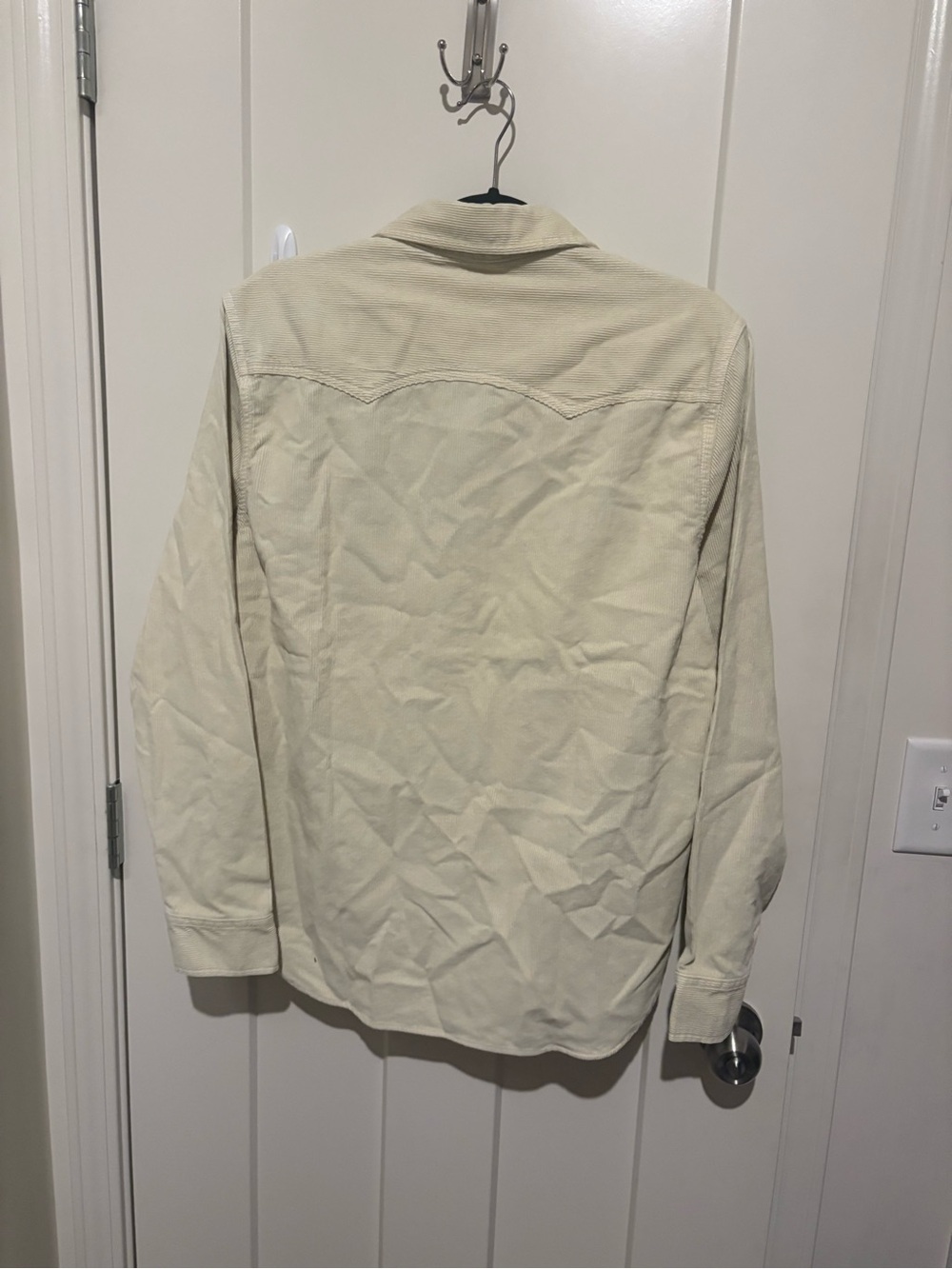 Flint and Tinder Corduroy Western Shirt Medium Salt NWOT - Picture 8 of 8